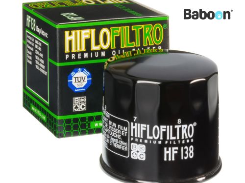 Hiflofiltro Oliefilter HF138