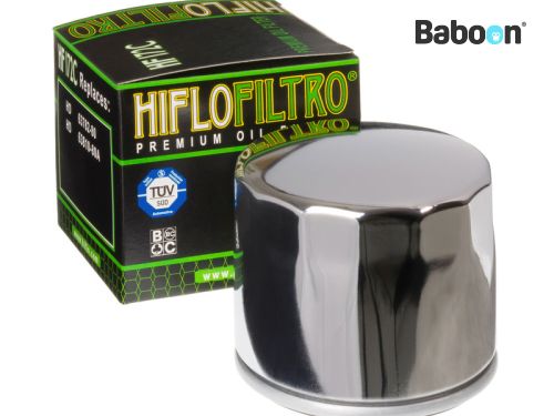 Hiflofiltro Oliefilter HF172C Chroom