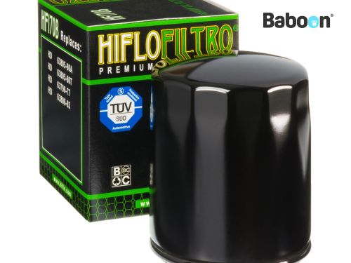 Hiflofiltro Oliefilter HF170B Zwart