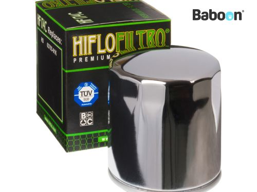 Hiflofiltro Oliefilter HF174C Chroom