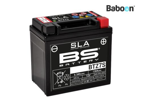 BS Battery Accu AGM BTZ7S (YTZ7S) SLA Onderhoudsvrij fabriek geactiveerd