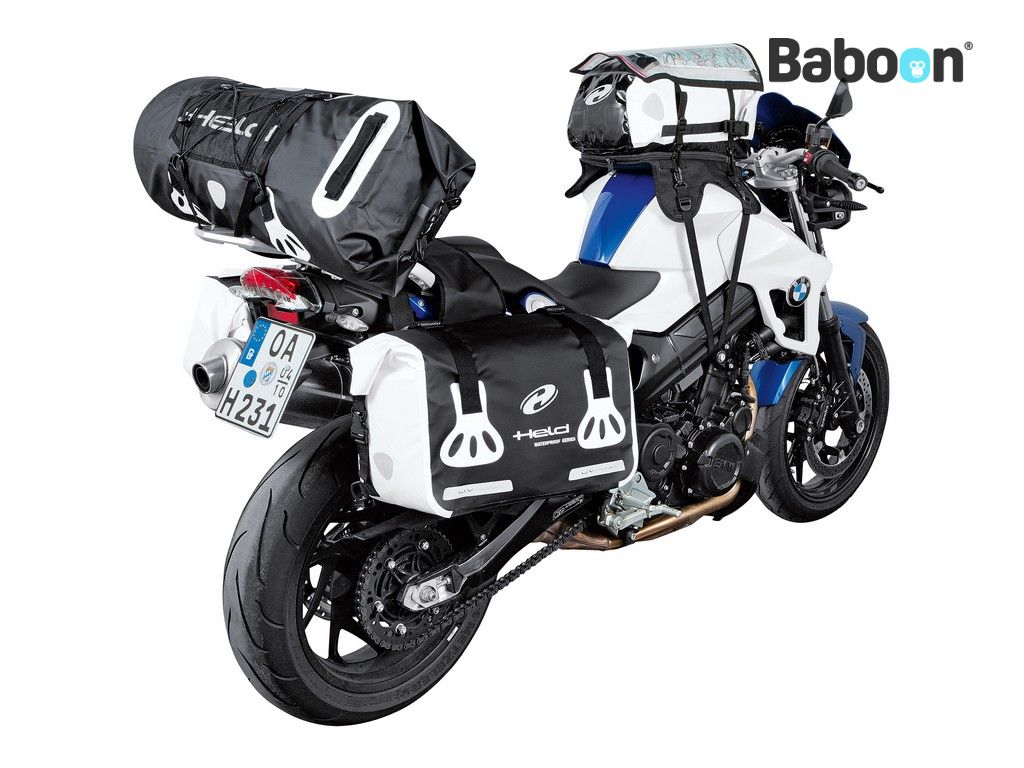 Held Roll Bag Motorrad Gepäckrolle 40 Liter robuster Seesack Packsack schwarz 
