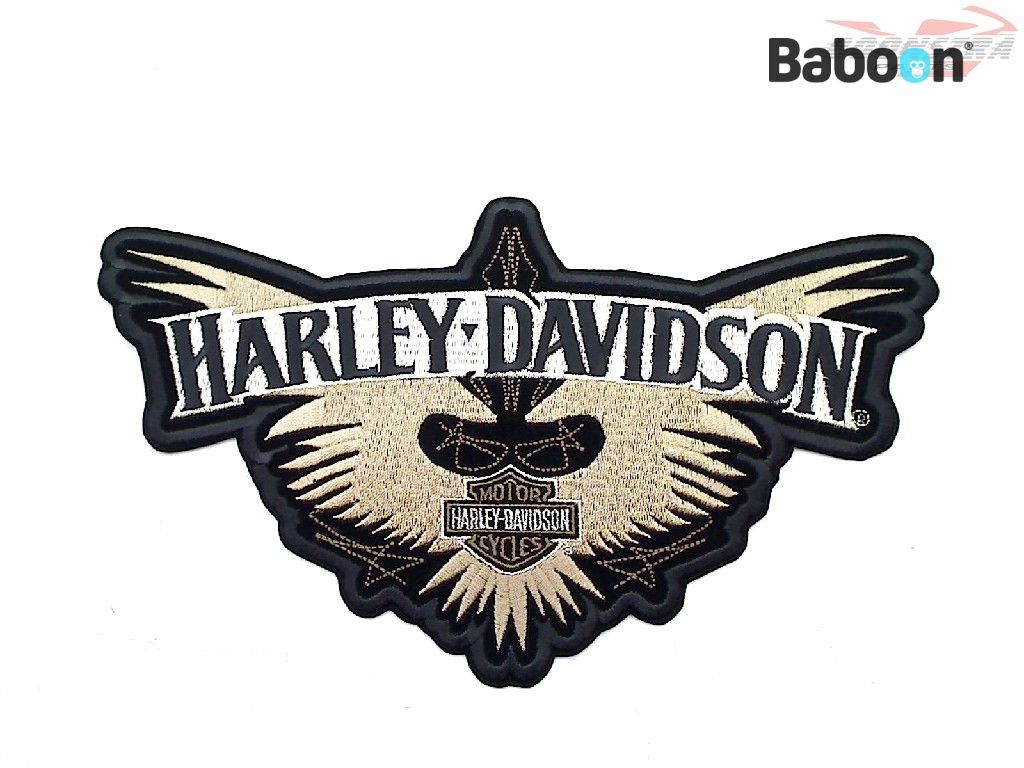 Harley Davidson Custom Parts Emblem Eagle Patch Em638306 Boonstra Parts